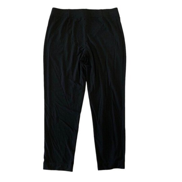 J Jill Slim Ankle Pants Black Medium Minimalist Workwear Classic - Picture 4 of 7